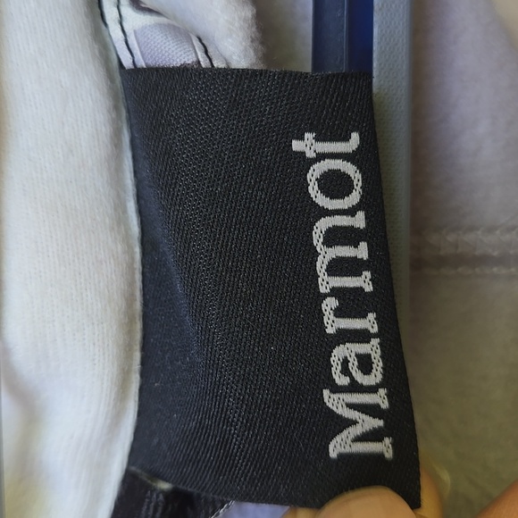 Marmot Light Gray Hooded Jacket Size M - Picture 2 of 6